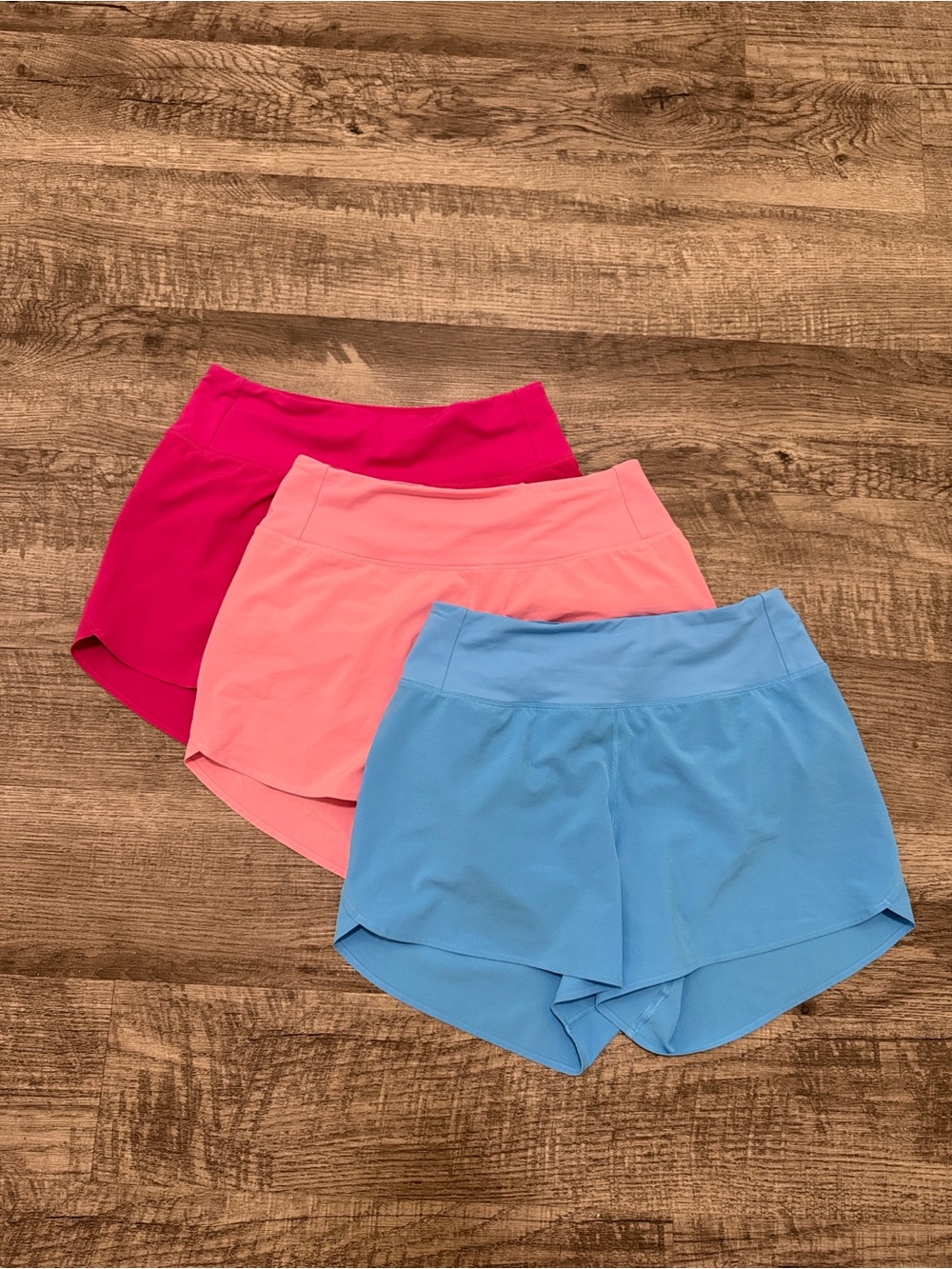 3 pairs: Lululemon speedup 4β updated shorts XS like new
